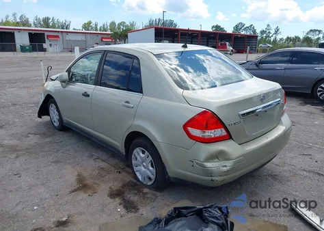 2007 Nissan Versa 1.8S from USA, damaged, VIN 3N1BC11E97L410876